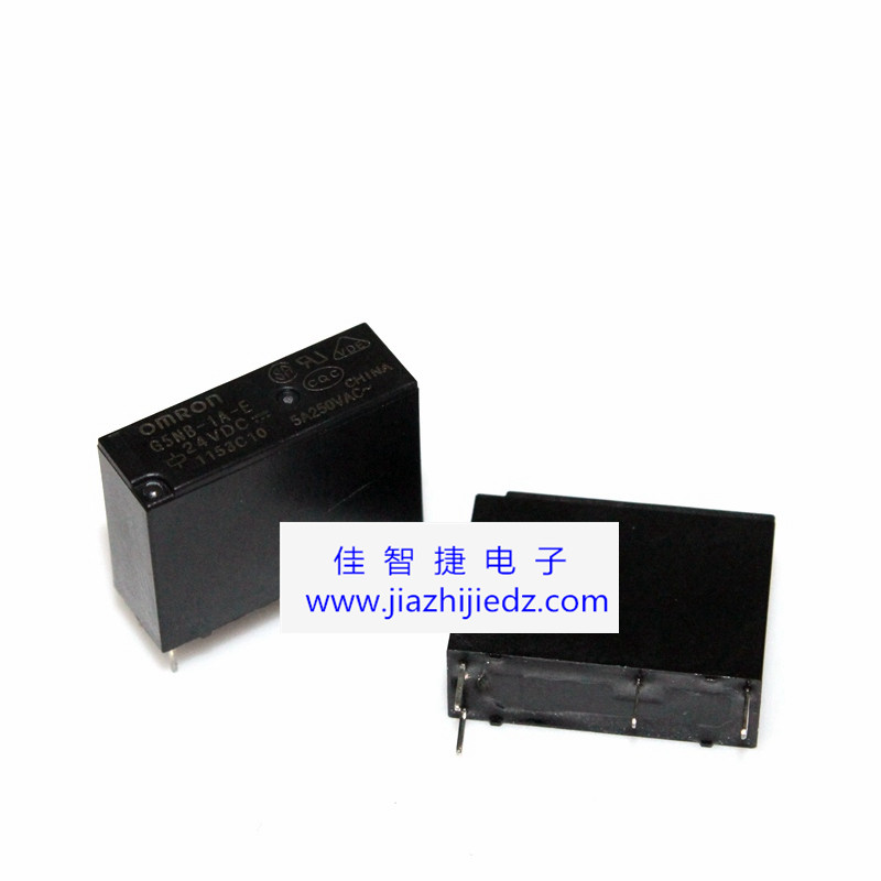 進口G5NB-1A-E-24VDC 直插DIP4腳 5A250VC 100%正品